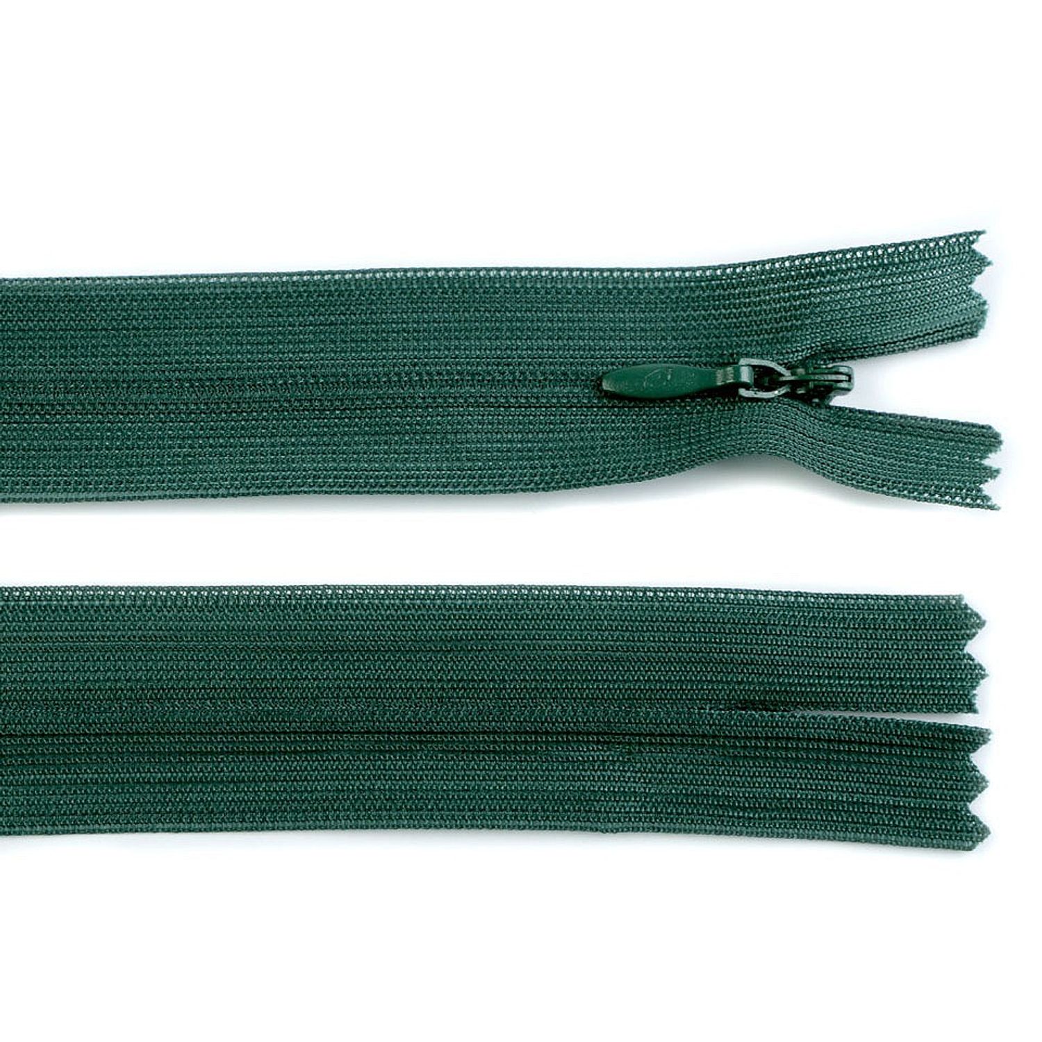 Fermoar ascuns nedetasabil, lungime 50 cm Verde inchis fotografia produsului