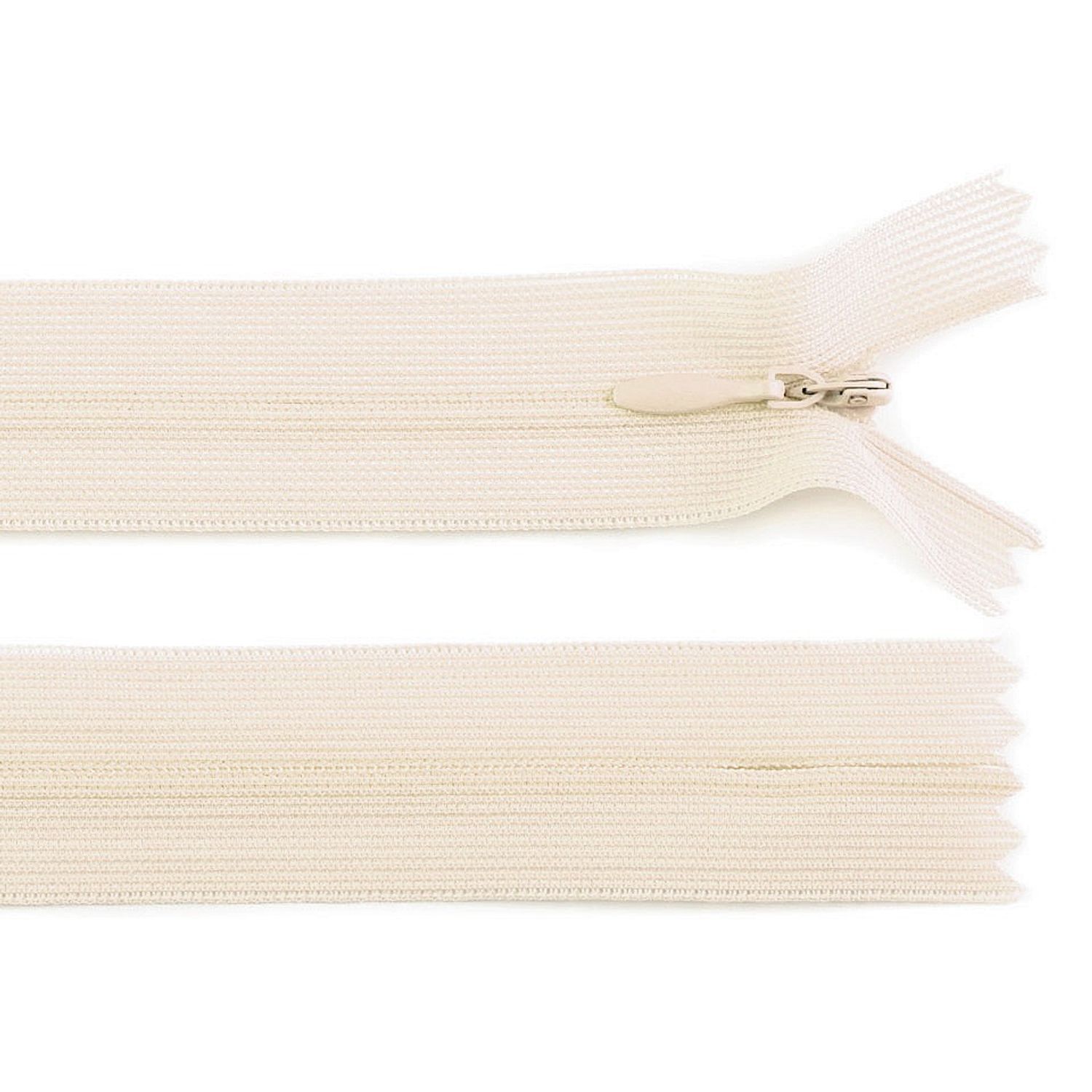 Fermoar ascuns nedetasabil, lungime 50 cm Crem fotografia produsului