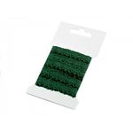 Dantela bumbac crosetata, 12 mm x 3 m, Verde fotografia produsului