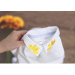 Aplicatie termoadeziva brodata 83 mm floare Galbena fotografia produsului View 5 S