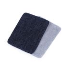 Petic termoadeziv Jeans 5,3 x 7,9 cm Bleumarin fotografia produsului