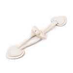 Inchizatoare decorativa cu nasture pentru confectii 17,5 cm, Crem fotografia produsului