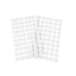 Set complet 60 buline arici autoadezive, puf si scai, 15 mm, Transparent fotografia produsului