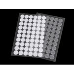 Set complet 60 buline arici autoadezive, puf si scai, 15 mm, Transparent fotografia produsului View 3 S