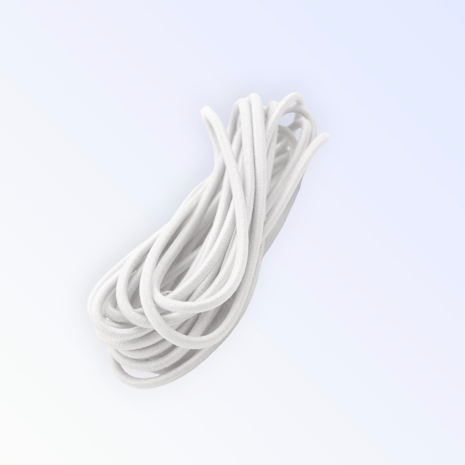 Elastic rotund Kyrra, diametru 3 mm, lungime 3 m Alb fotografia produsului View 5 L