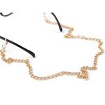 Lant decorativ pentru ochelari Kyrra, lungime 70 cm, Auriu fotografia produsului View 3 S