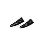 Set 10 nasturi din plastic, tip corn 16 x 41 mm Negru fotografia produsului