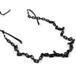 Lant decorativ pentru ochelari Kyrra, lungime 69 cm, Negru fotografia produsului View 3 S