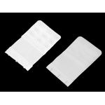 Extensie elastica pentru sutien, latime 55 mm, Alba fotografia produsului View 3 S