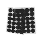 Set complet 24 buline arici autoadezive, puf si scai, 25 mm, Negru fotografia produsului