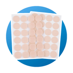 Set complet 24 buline arici autoadezive, puf si scai, 25 mm, Nude fotografia produsului View 4 S