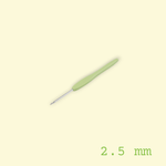 Croset cu maner din silicon dimensiune 2.5 mm Verde deschis fotografia produsului View 3 S