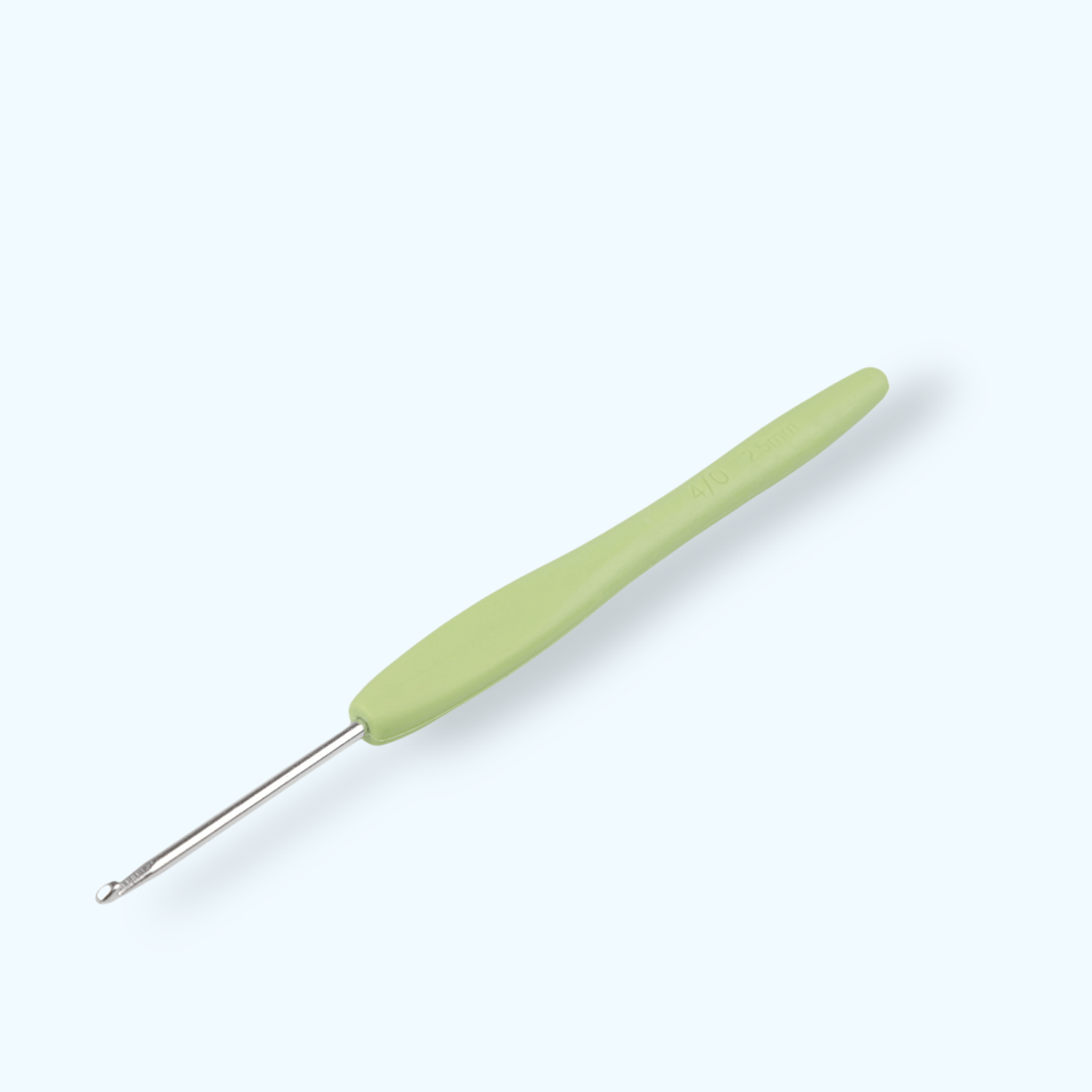 Croset cu maner din silicon dimensiune 2.5 mm Verde deschis fotografia produsului View 2 L