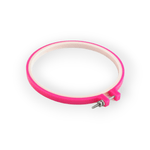 Gherghef broderie din plastic, diametru 19 cm, Roz fotografia produsului View 2 S