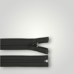 Fermoar plastic detasabil, spiralat, lung pentru cort 200 cm Negru fotografia produsului View 3 S