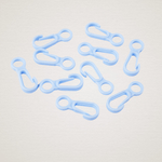 Set 10 mini carabine din plastic 12 x 32 mm Albastru deschis fotografia produsului View 4 S
