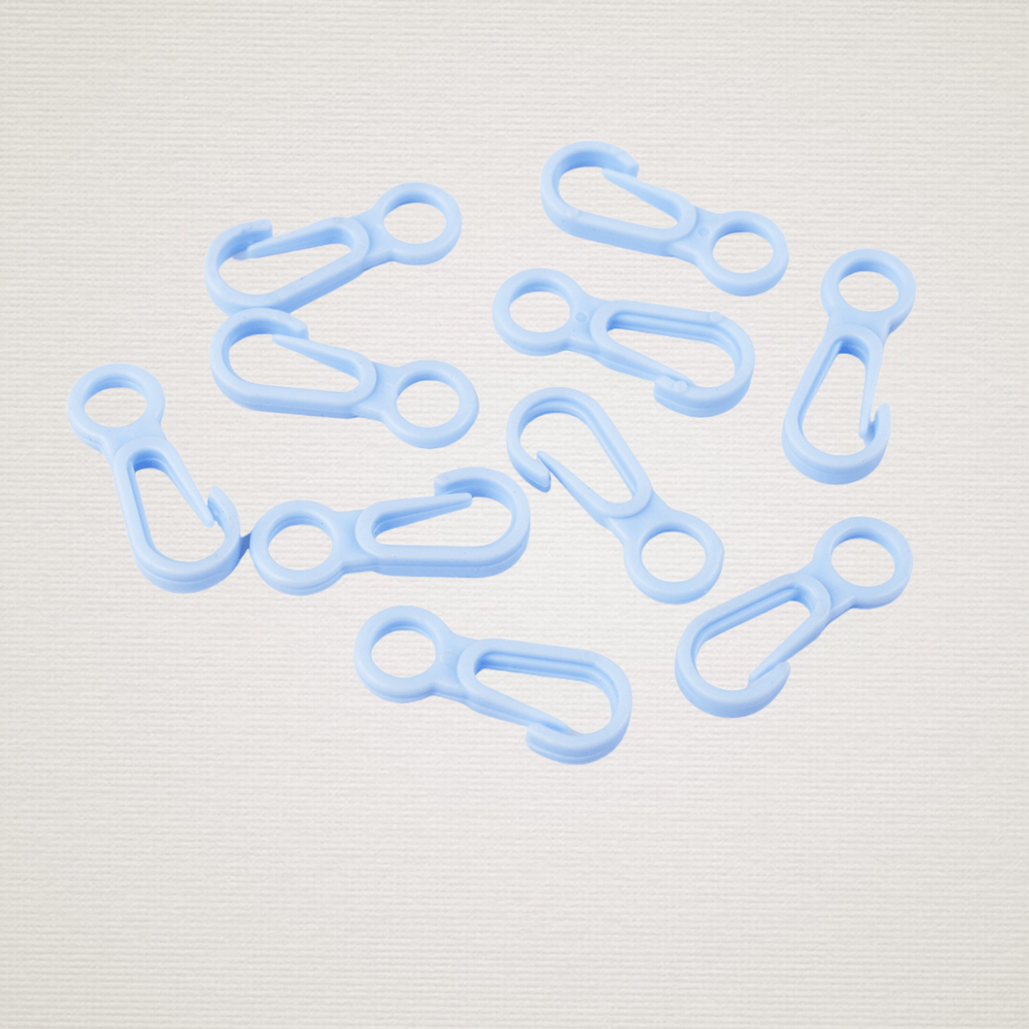 Set 10 mini carabine din plastic 12 x 32 mm Albastru deschis fotografia produsului View 4 L