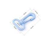 Carabina rotativa din plastic, dimensiuni 19 x 38 mm, Bleu fotografia produsului View 7 S