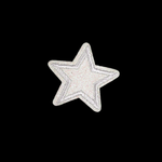 Aplicatie termoadeziva Kyrra, stea 3.5 cm, Crem fotografia produsului View 2 S