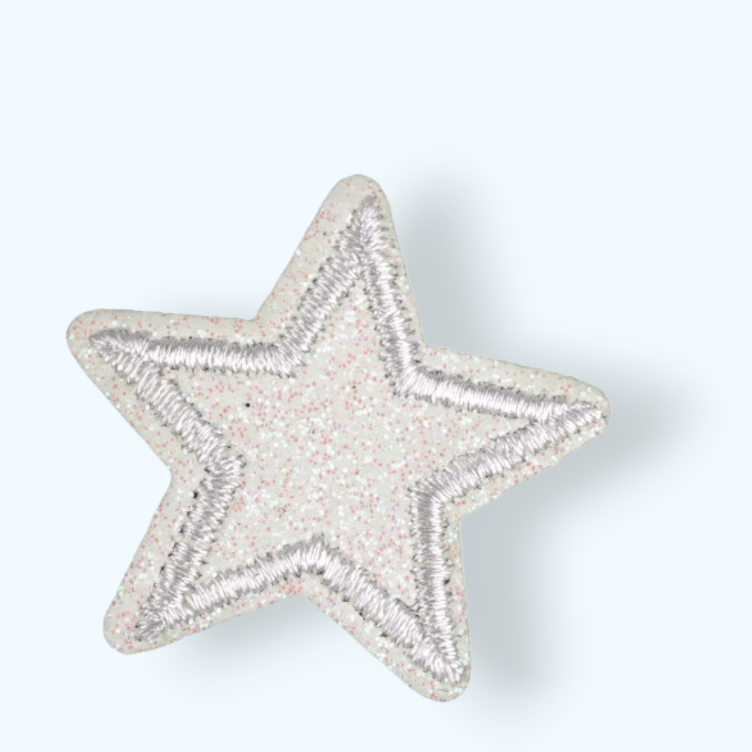 Aplicatie termoadeziva Kyrra, stea 3.5 cm, Crem fotografia produsului View 3 L