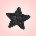 Aplicatie termoadeziva, stea 3.5 cm, Negru fotografia produsului View 3 S