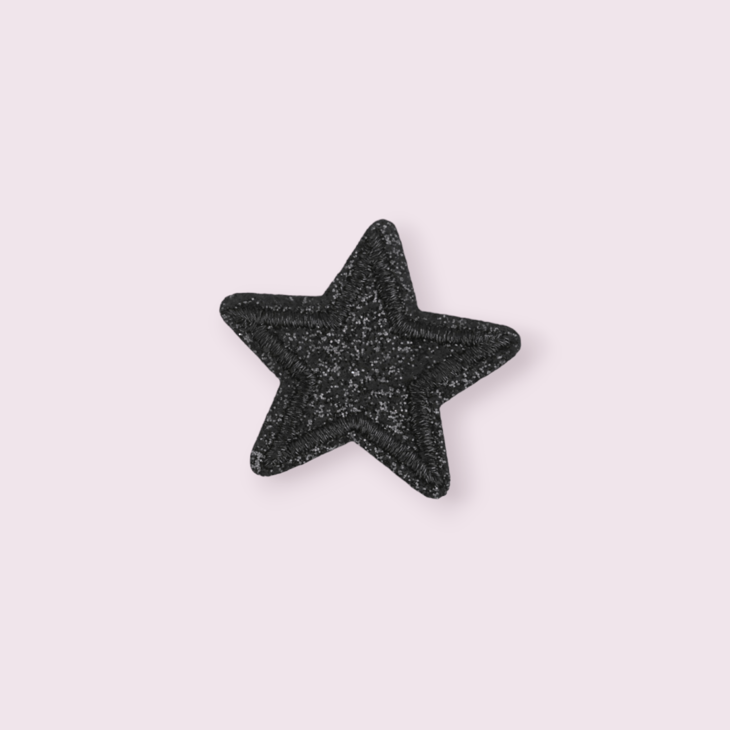 Aplicatie termoadeziva, stea 3.5 cm, Negru fotografia produsului View 5 L