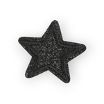 Aplicatie termoadeziva, stea 3.5 cm, Negru fotografia produsului View 6 S