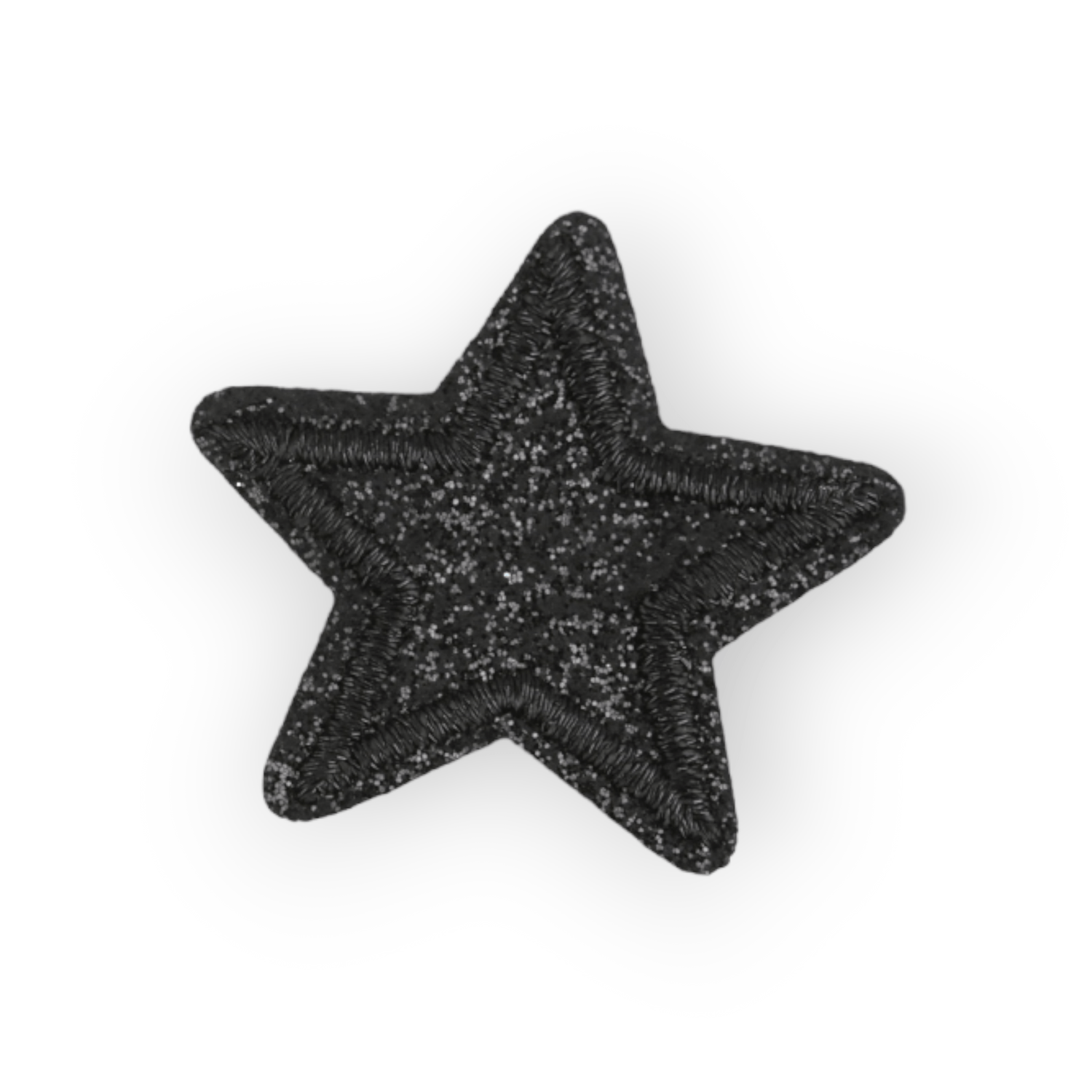 Aplicatie termoadeziva, stea 3.5 cm, Negru fotografia produsului View 6 L