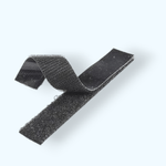 Banda velcro, arici complet puf si scai 2 x 20 cm, Negru fotografia produsului View 3 S