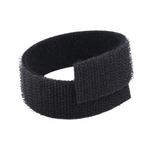 Banda velcro, arici complet puf si scai 2 x 20 cm, Negru fotografia produsului View 2 S