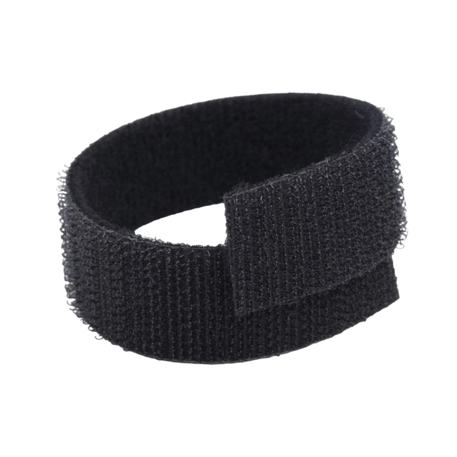 Banda velcro, arici complet puf si scai 2 x 20 cm, Negru fotografia produsului View 2 L