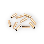 Set 10 terminatii metalice pentru snur, diametru 4 mm, 5 x 17 mm, Auriu rose fotografia produsului View 6 S