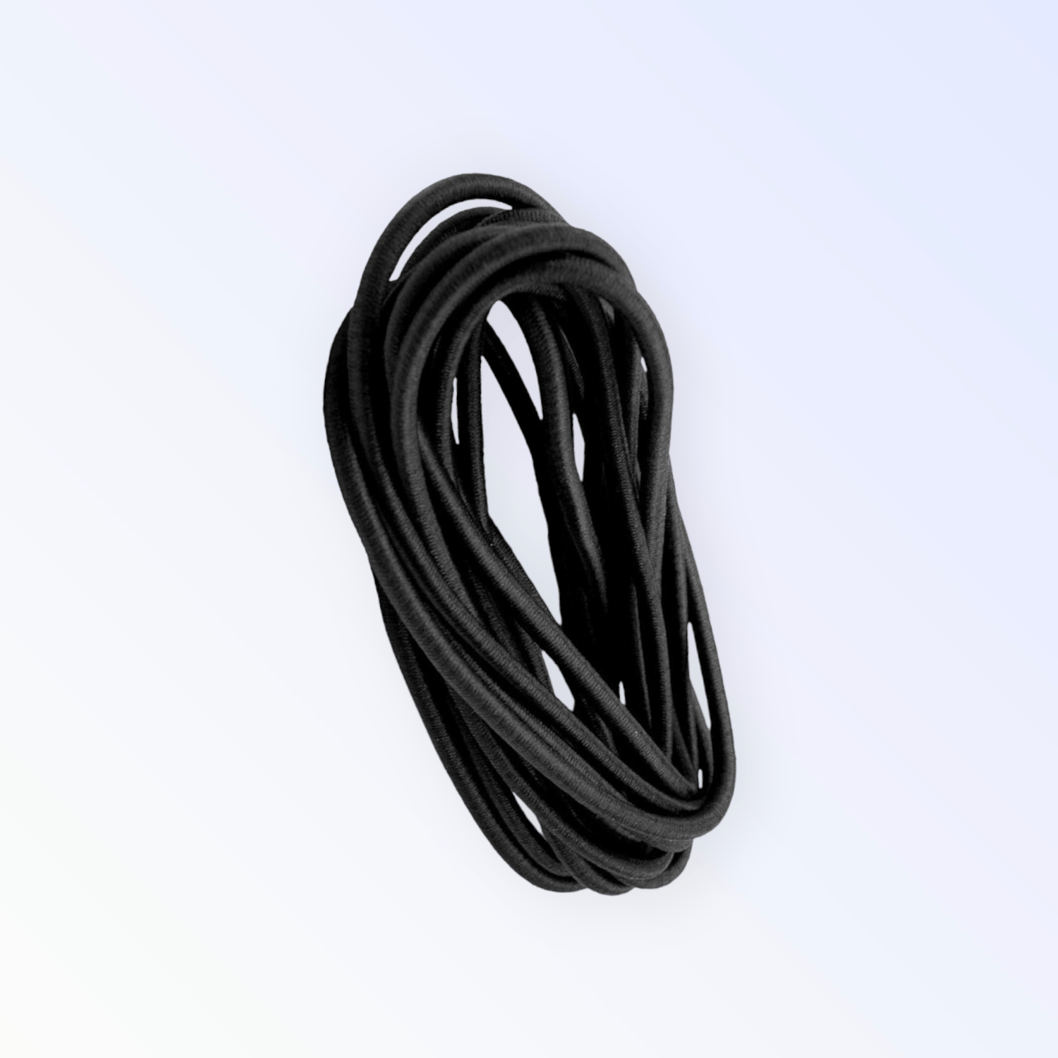 Elastic rotund, diametru 3 mm, lungime 3 m Negru fotografia produsului View 5 L