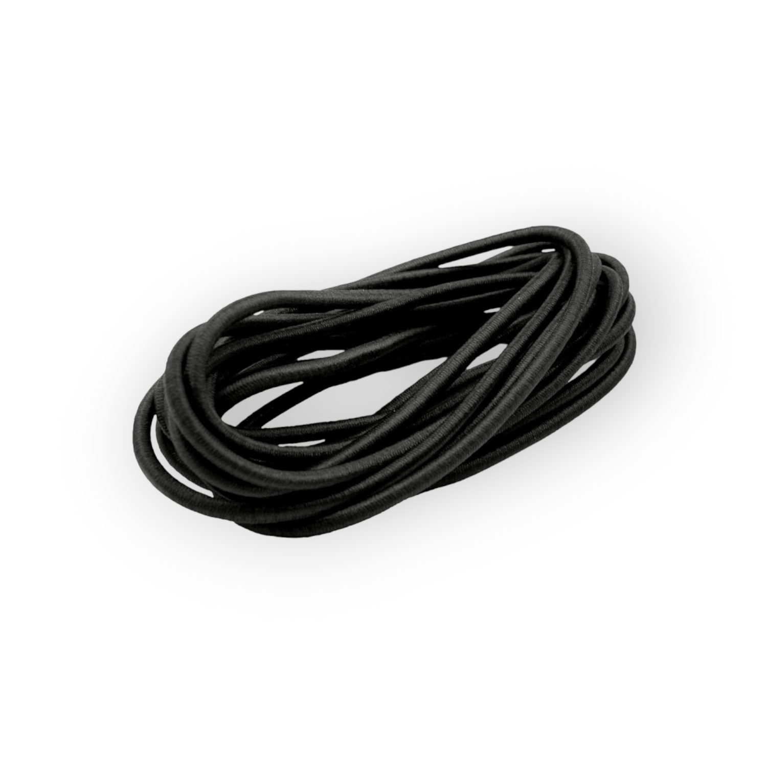 Elastic rotund, diametru 3 mm, lungime 3 m Negru fotografia produsului