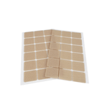 Set complet 18 dreptunghiuri arici autoadezive, puf si scai, 25 x 32 mm, Bej fotografia produsului