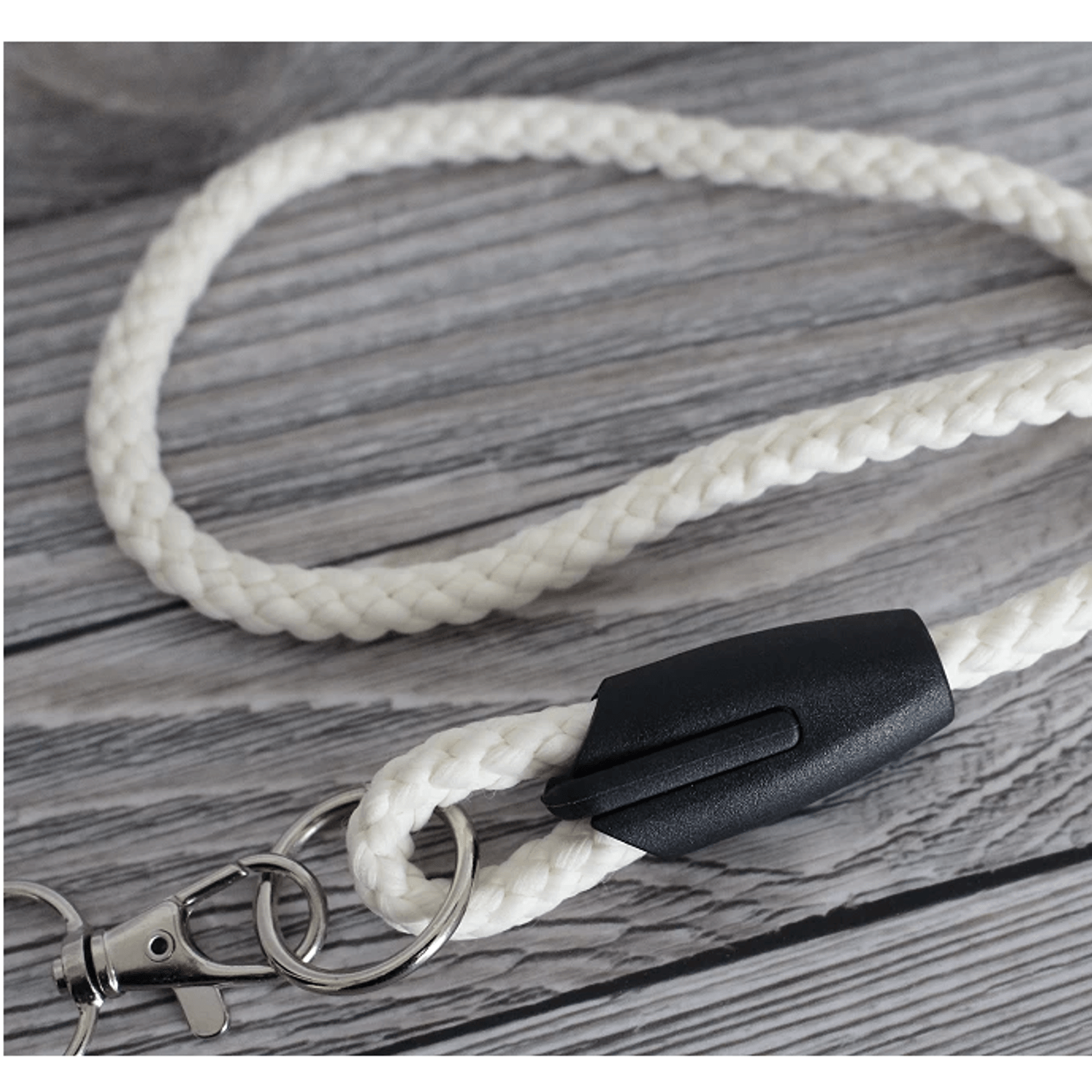 Clema plastic pentru lesa, diametru 10 mm Negru fotografia produsului View 7 L