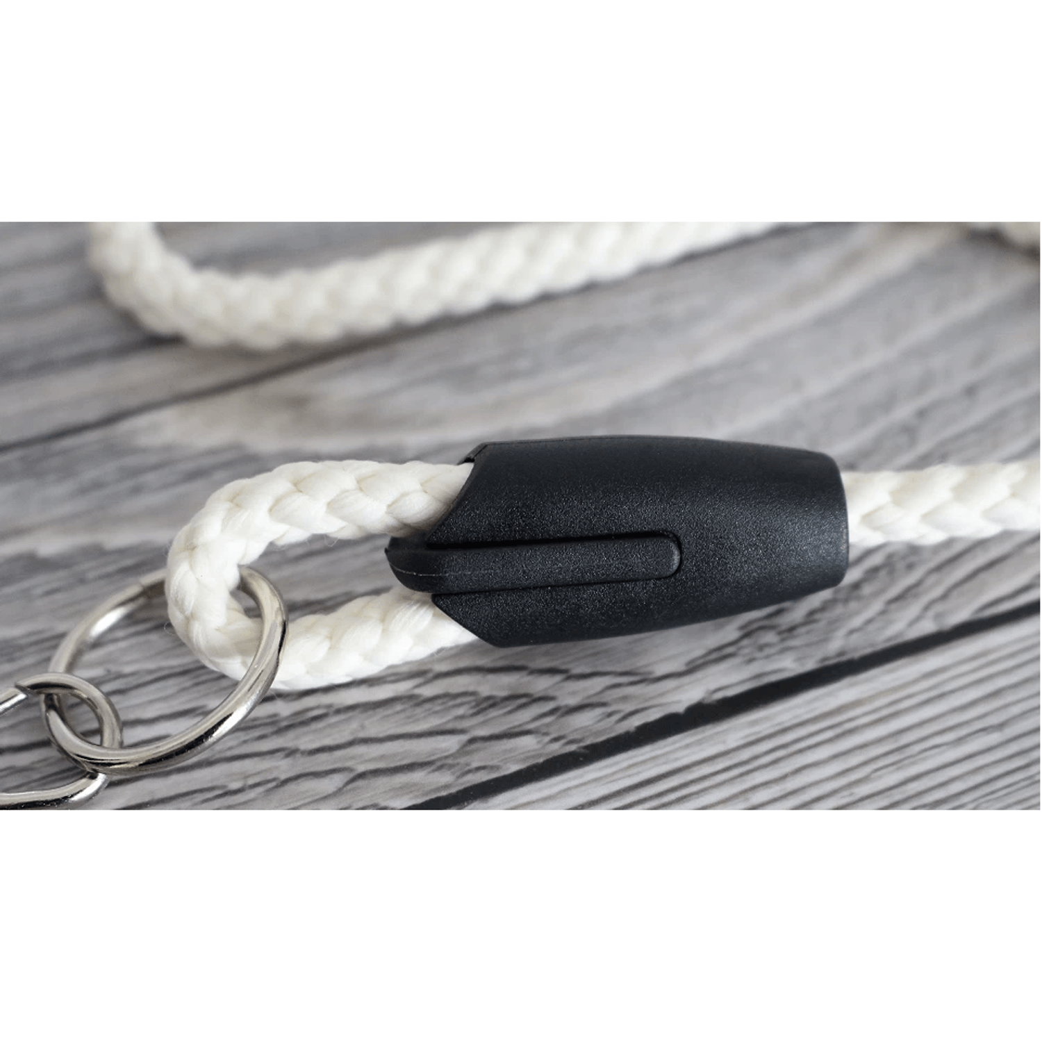 Clema plastic pentru lesa, diametru 8 mm Negru fotografia produsului View 8 L