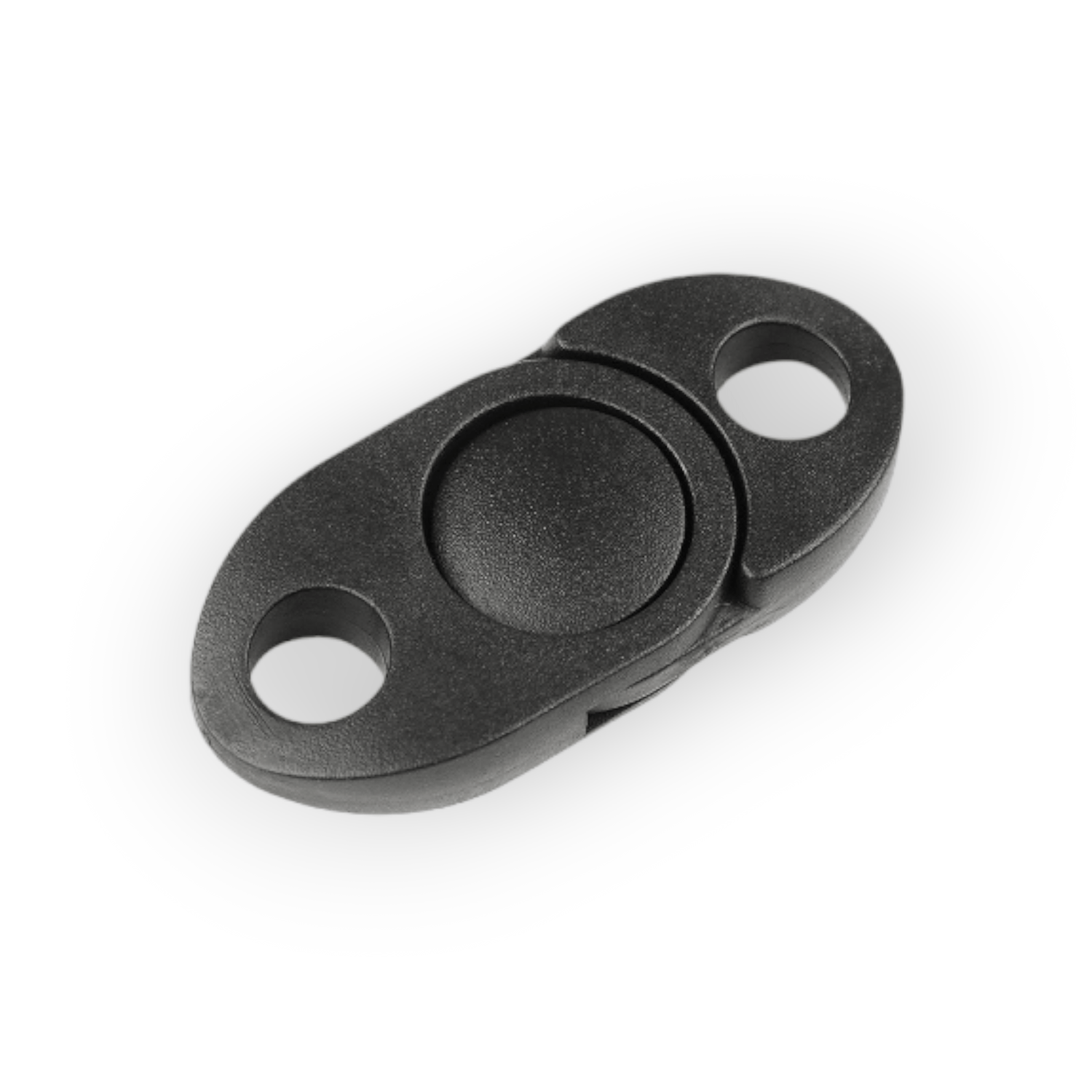 Catarama din plastic rotativa 22 x 48 mm, Negru fotografia produsului