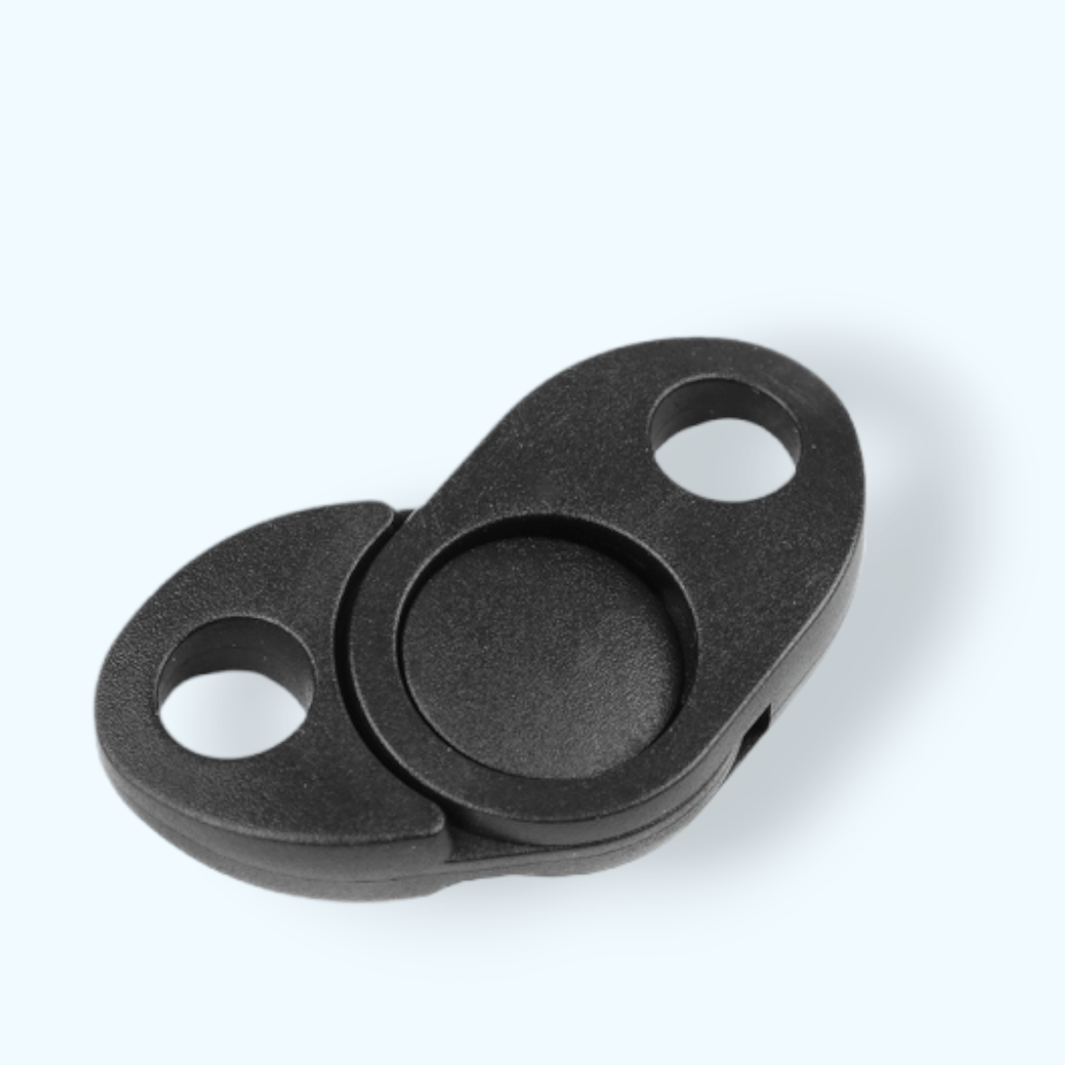 Catarama din plastic rotativa 22 x 48 mm, Negru fotografia produsului View 2 L
