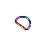 Inel metalic tip D, dimensiuni 21 x 27 mm, grosime 4 mm, Multicolor fotografia produsului View 5 S