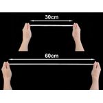 Elastic simplu plat, latime 9.2 mm, lungime 5 m, Alb fotografia produsului View 2 S