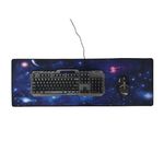 Mousepad mare, 88x30cm, cauciucat, pentru gaming, cu model Cosmos fotografia produsului View 6 S