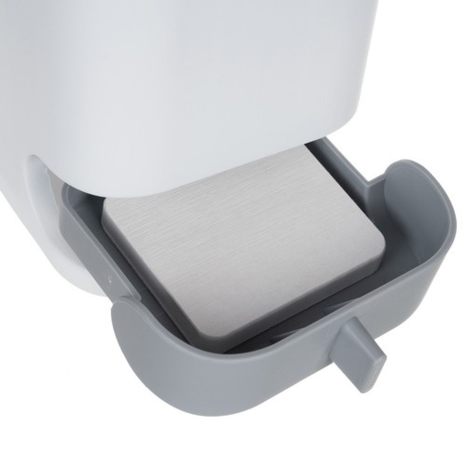 Perie rotunda pentru wc, din silicon, cu cap flexibil, fixare pe perete fotografia produsului View 6 L
