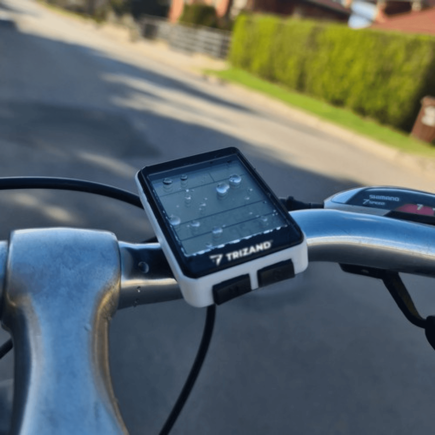Vitezometru digital pentru bicicleta, wireless, rezistent la apa, cu display LCD, 9 functii fotografia produsului View 7 L