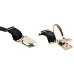 Set bretele suspensor, pentru barbati, ajustabile, ideale pentru camasa, maiou sau tricou, Negru fotografia produsului View 9 S