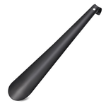 Incaltator lung, curbat, din metal, 58cm, culoare antracit fotografia produsului