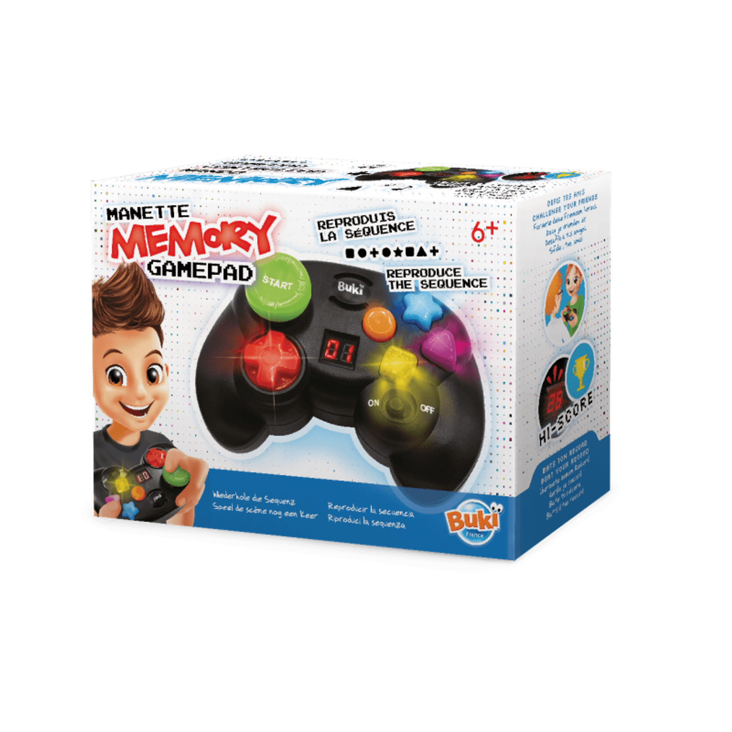 Memory Gamepad - Set de atentie si concentrare fotografia produsului