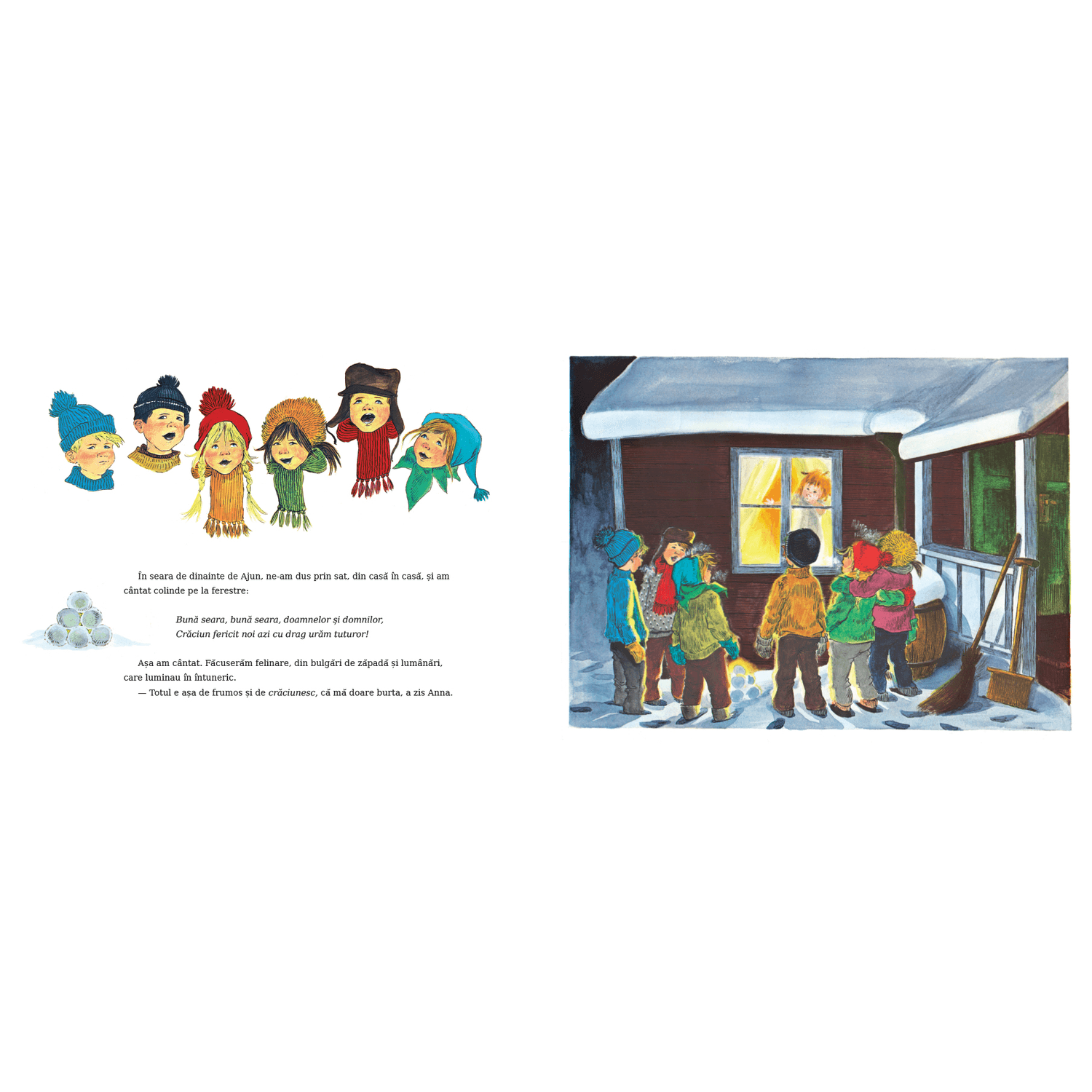 Craciun in satul Harmalaia - de Astrid Lindgren, ilustratii de Ilon Wikland fotografia produsului View 5 L