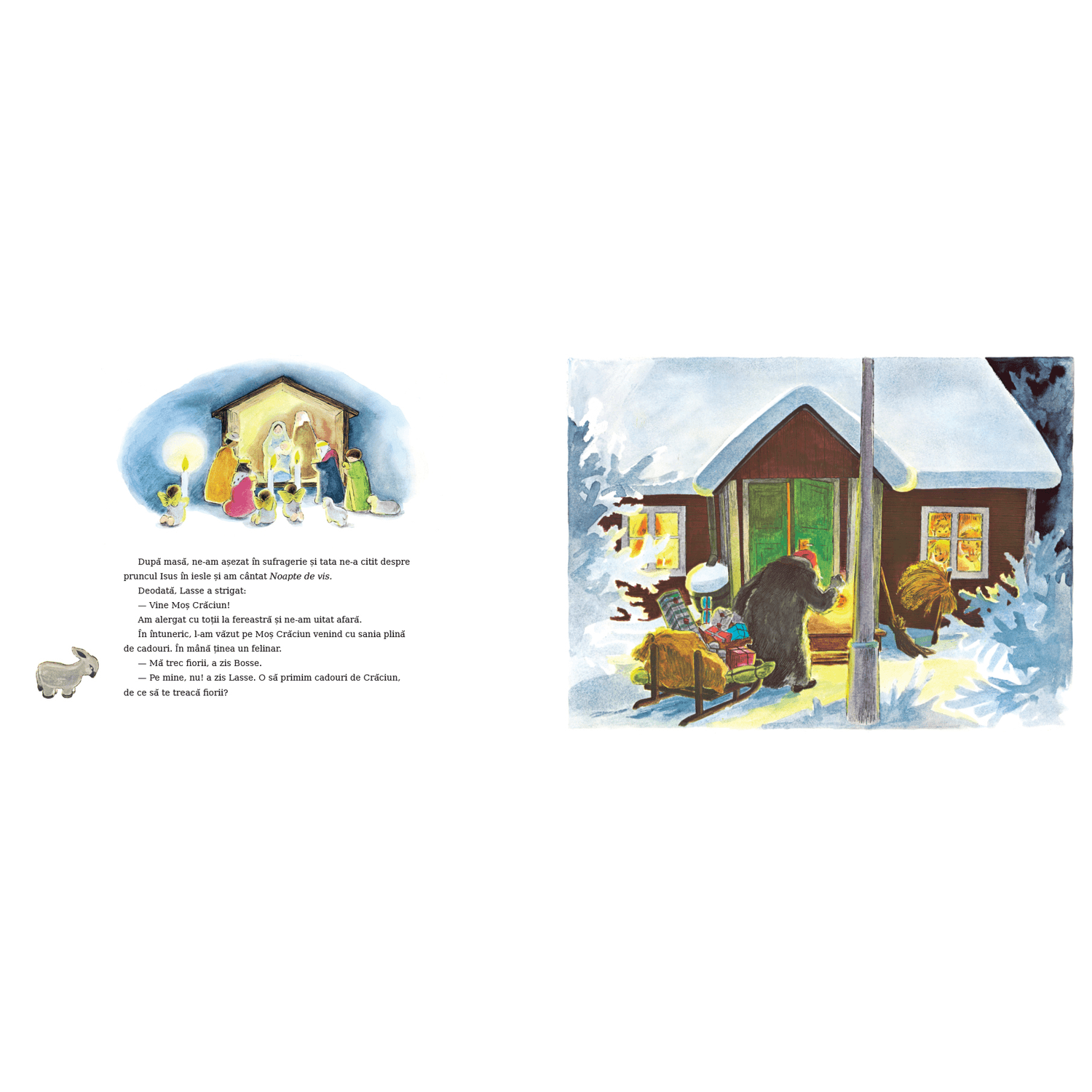 Craciun in satul Harmalaia - de Astrid Lindgren, ilustratii de Ilon Wikland fotografia produsului View 6 L