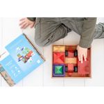 Magnetic Tiles Set constructie magnetic, 24 piese masinute fotografia produsului View 5 S